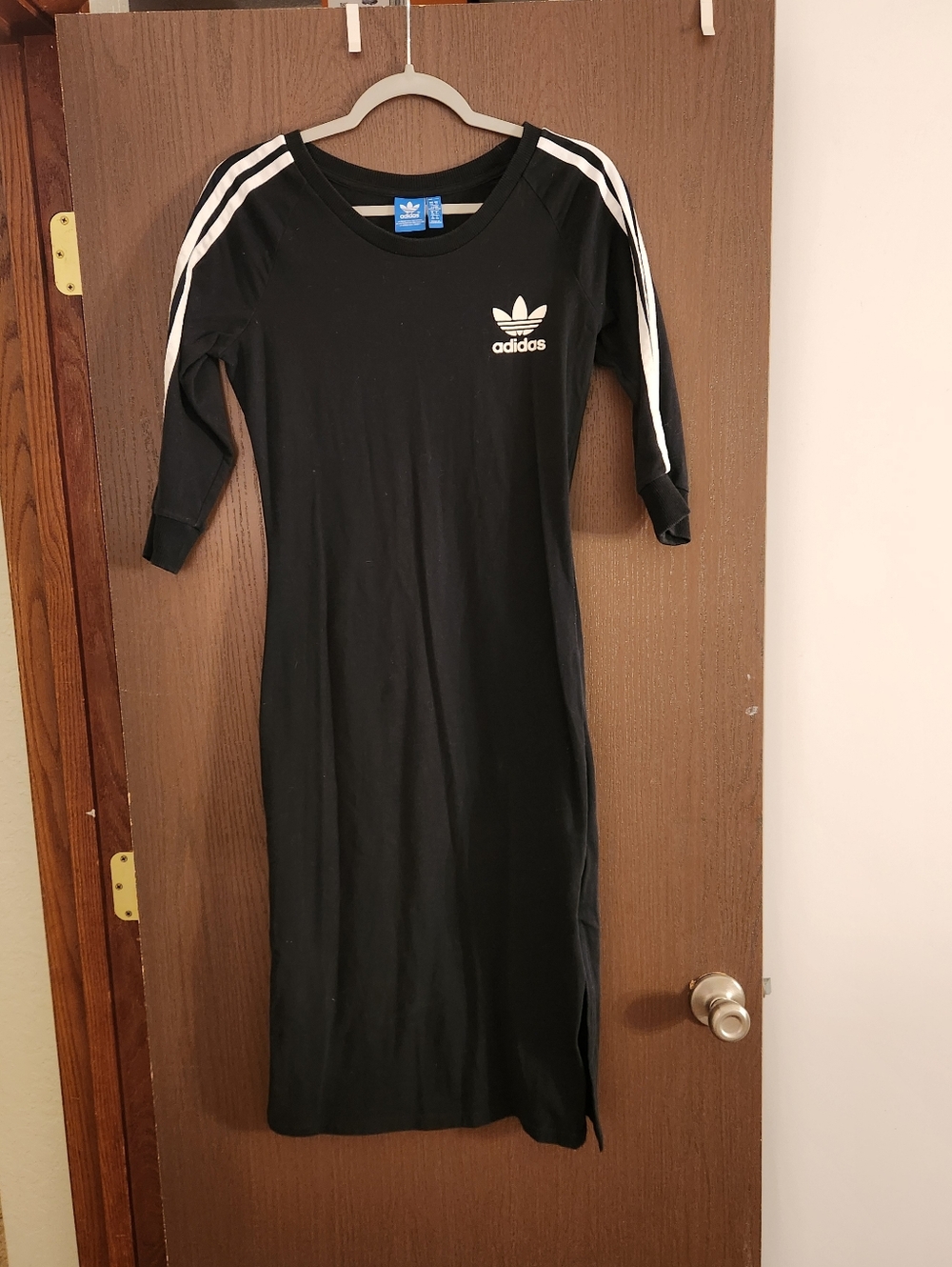 Adidas Black Midi Dress